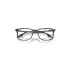 Ray Ban Rb5421 Optics Eyeglasses Havana Yellow Turtle Frame Clear Lenses Polarized 55-19 In Havana Yellow Turtle