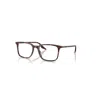 Ray Ban Rb5421 Optics  Havana Red Turtle Fassung Klar Glas Polarisiert 55-19 In Havana Red Turtle