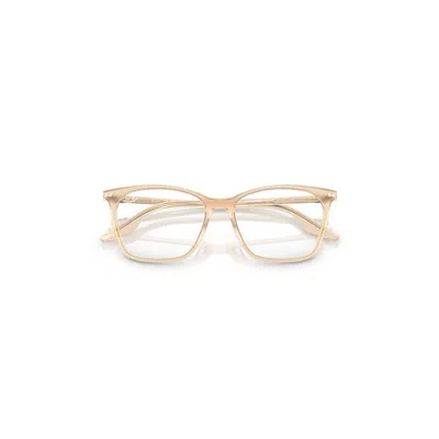 Ray Ban Rb5422 Optics Eyeglasses Opal Natural Frame Clear Lenses Polarized 52-16