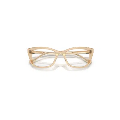 Ray Ban Rb5433 Optics Change Eyeglasses Photo Waves Brown Frame Clear Lenses Polarized 52-19
