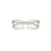 Ray Ban Rb5433 Optics Change Eyeglasses Photo Waves Grey Frame Clear Lenses Polarized 50-19