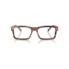 Ray Ban Rb5435 Optics Eyeglasses Havana Brown Frame Clear Lenses Polarized 56-19 In Havana Brown