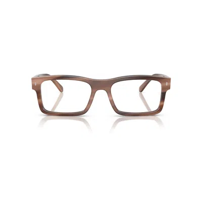 Ray Ban Rb5435 Optics Eyeglasses Havana Brown Frame Clear Lenses Polarized 56-19