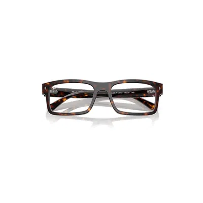 Ray Ban Rb5435 Optics Eyeglasses Havana Frame Clear Lenses Polarized 54-19