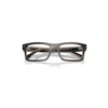 Ray Ban Rb5435 Optics Eyeglasses Havana Grey Frame Clear Lenses Polarized 54-19 In Havana Grey
