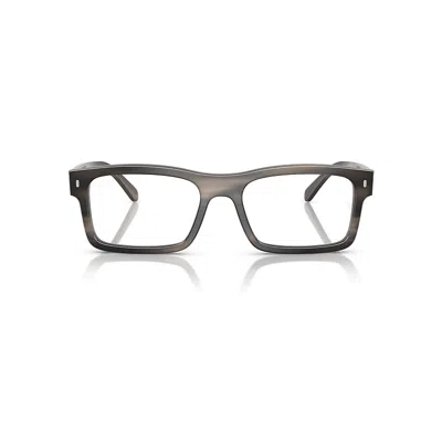 Ray Ban Rb5435 Optics Eyeglasses Havana Grey Frame Clear Lenses Polarized 56-19