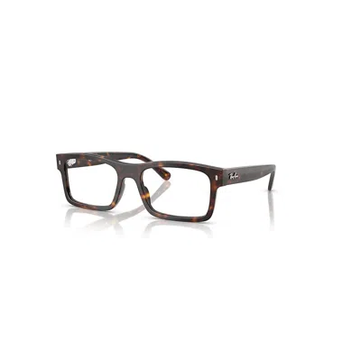 Ray Ban Rb5435 Optics  Havana Fassung Klar Glas Polarisiert 56-19
