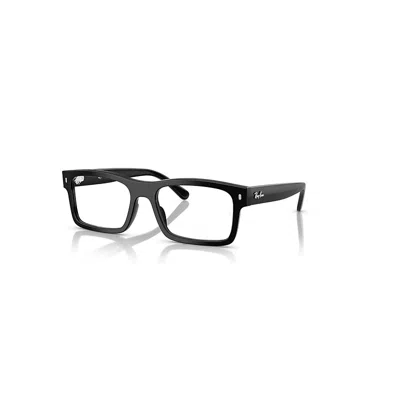 Ray Ban Rb5435 Optics  Schwarz Fassung Klar Glas Polarisiert 56-19 In Black