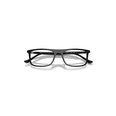Ray Ban Rb5440 Optics Eyeglasses Black Frame Clear Lenses Polarized 55-18