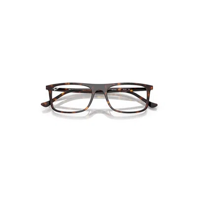 Ray Ban Rb5440 Optics Eyeglasses Havana Frame Clear Lenses Polarized 53-18