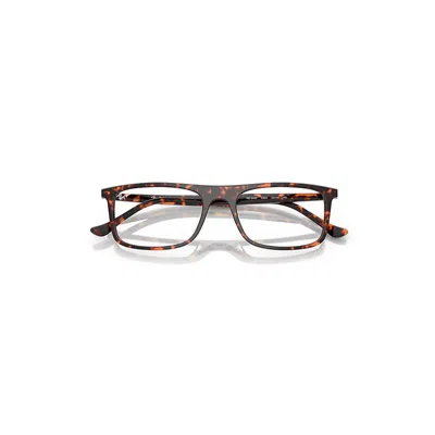 Ray Ban Rb5440 Optics Eyeglasses Havana Red Turtle Frame Clear Lenses Polarized 55-18