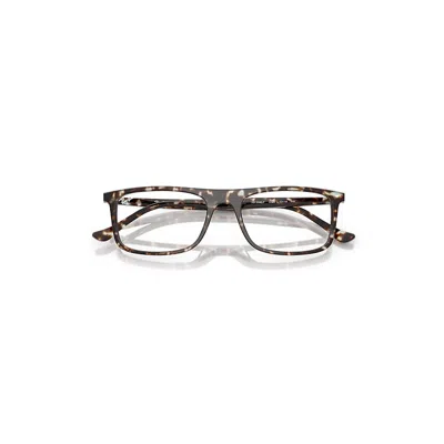 Ray Ban Rb5440 Optics Eyeglasses Havana Yellow Turtle Frame Clear Lenses Polarized 55-18 In Black