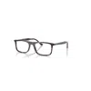 Ray Ban Rb5440 Optics  Havana Blue Turtle Fassung Klar Glas Polarisiert 55-18 In Havana Blue Turtle