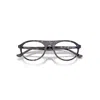 Ray Ban Rb5441 Optics Eyeglasses Havana Blue Turtle Frame Clear Lenses Polarized 53-20 In Havana Blue Turtle
