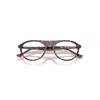 Ray Ban Rb5441 Optics Eyeglasses Havana Red Turtle Frame Clear Lenses Polarized 51-20 In Havana Red Turtle