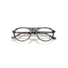 Ray Ban Rb5441 Optics Eyeglasses Havana Yellow Turtle Frame Clear Lenses Polarized 51-20 In Havana Yellow Turtle