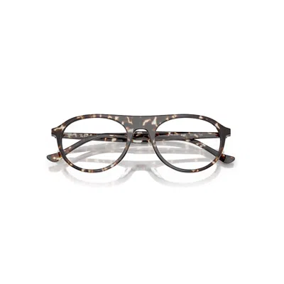 Ray Ban Rb5441 Optics Eyeglasses Havana Yellow Turtle Frame Clear Lenses Polarized 51-20