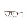 Ray Ban Eyeglasses Unisex Rb5441 Optics - Havana Red Tortoiseshell Frame Clear Lenses Polarized 53-20 In Havana Red Turtle