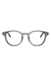 Ray Ban Rb5443d Round-frame Glasses In Neutral