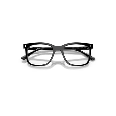 Ray Ban Rb5446 Optics Eyeglasses Black Frame Clear Lenses Polarized 51-19