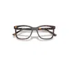 Ray Ban Rb5446 Optics Eyeglasses Havana Frame Clear Lenses Polarized 51-19 In Brown