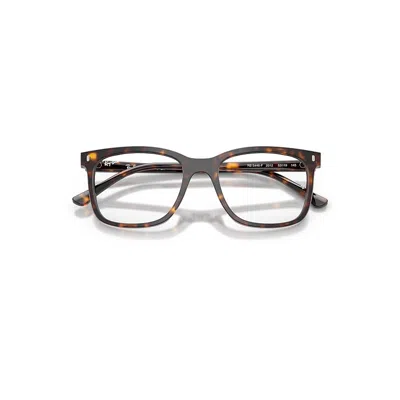 Ray Ban Rb5446 Optics Eyeglasses Havana Frame Clear Lenses Polarized 51-19 In Brown