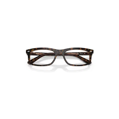 Ray Ban Rb5450 Optics Eyeglasses Havana Brown Frame Clear Lenses Polarized 54-19