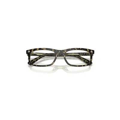 Ray Ban Rb5450 Optics Eyeglasses Havana Green Frame Clear Lenses Polarized 56-19