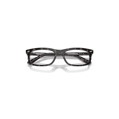 Ray Ban Rb5450 Optics Eyeglasses Havana Grey Frame Clear Lenses Polarized 56-19 In Gray
