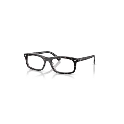 Ray Ban Rb5450 Optics  Havana Grau Fassung Klar Glas Polarisiert 54-19