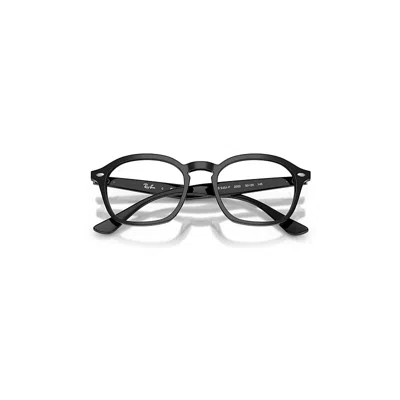 Ray Ban Rb5451 Optics Eyeglasses Black Frame Clear Lenses Polarized 50-20