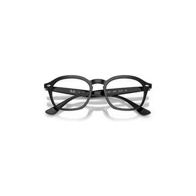 Ray Ban Rb5451 Optics Eyeglasses Black Frame Clear Lenses Polarized 52-20