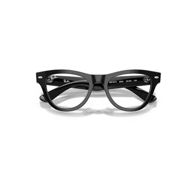 Ray Ban Rb5510 Optics Eyeglasses Black Frame Clear Lenses Polarized 52-20