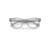 Ray Ban Rb5510 Optics Eyeglasses Light Gray Frame Clear Lenses Polarized 50-20 In Light Gray
