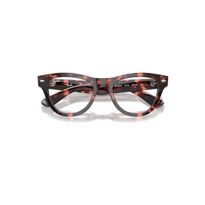 Ray Ban Rb5510 Optics Eyeglasses Pink Tortoise Frame Clear Lenses Polarized 50-20