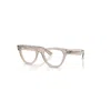 Ray Ban Rb5510 Optics  Hellbraun Transparent Fassung Klar Glas Polarisiert 50-20 In Hellbraun Transparent