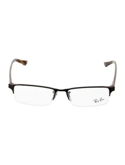 Pre-owned Ray Ban Rb6198 Square Eyeglasses In Neutrals