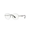 Ray Ban Rb6343 Eyeglasses Silver Frame Clear Lenses Polarized 47-19 In Silver