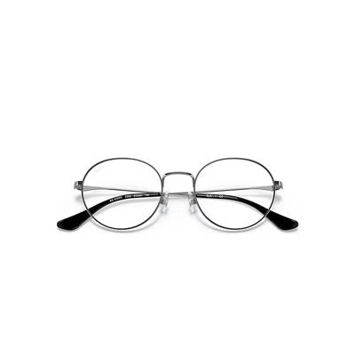 Ray Ban Rb6369 Optics Eyeglasses Gunmetal Frame Demo Lens Lenses 50-20