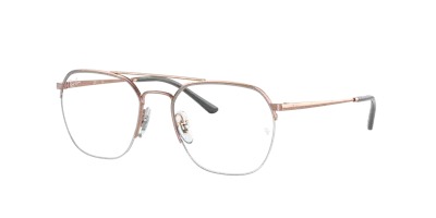 Ray Ban Rb6444 Eyeglasses Gold Frame Clear Lenses 51-18