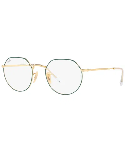Ray Ban Rb6465 Jack Unisex Irregular Eyeglasses In Multi