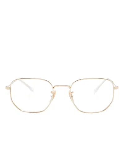 Ray Ban Rb6496 Geometric-frame Glasses In Gold