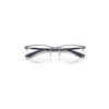 Ray Ban Rb6513 Optics Eyeglasses Matte Dark Blue Frame Clear Lenses Polarized 55-20 In Matte Dark Blue