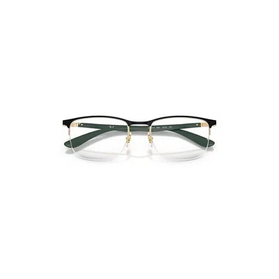 Ray Ban Rb6513 Optics Eyeglasses Sand Green Frame Clear Lenses Polarized 53-20