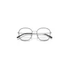 Ray Ban Rb6515d Optics Eyeglasses Silver Frame Demo Lens Lenses Polarized 54-19 In Silver
