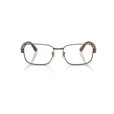 Ray Ban Rb6529 Optics Eyeglasses Havana Brown Frame Clear Lenses Polarized 56-18