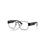 Ray Ban Rb6532 Optics  Sand Schwarz Fassung Klar Glas Polarisiert 53-18 In Sand Schwarz