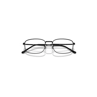 Ray Ban Rb6533 Optics Eyeglasses Black Frame Clear Lenses Polarized 54-19