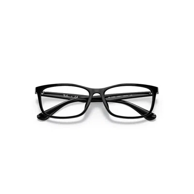 Ray Ban Rb7102d Eyeglasses Black Frame Demo Lens Lenses 56-16
