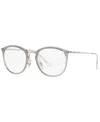 Ray Ban Rb7140 Women's Square Eyeglasses In Trasparent Gray